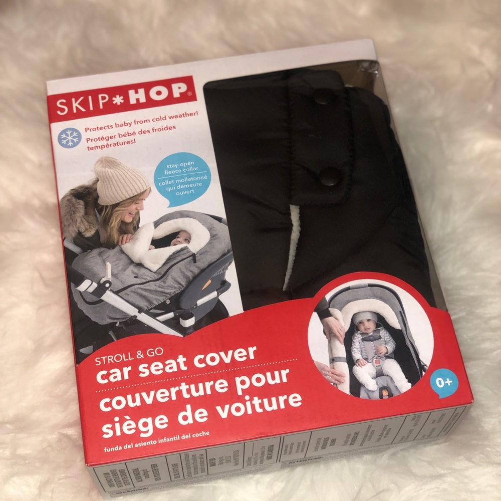 Skip Hop ~ Winter Car Seat Cover, Stroll & Go, Black